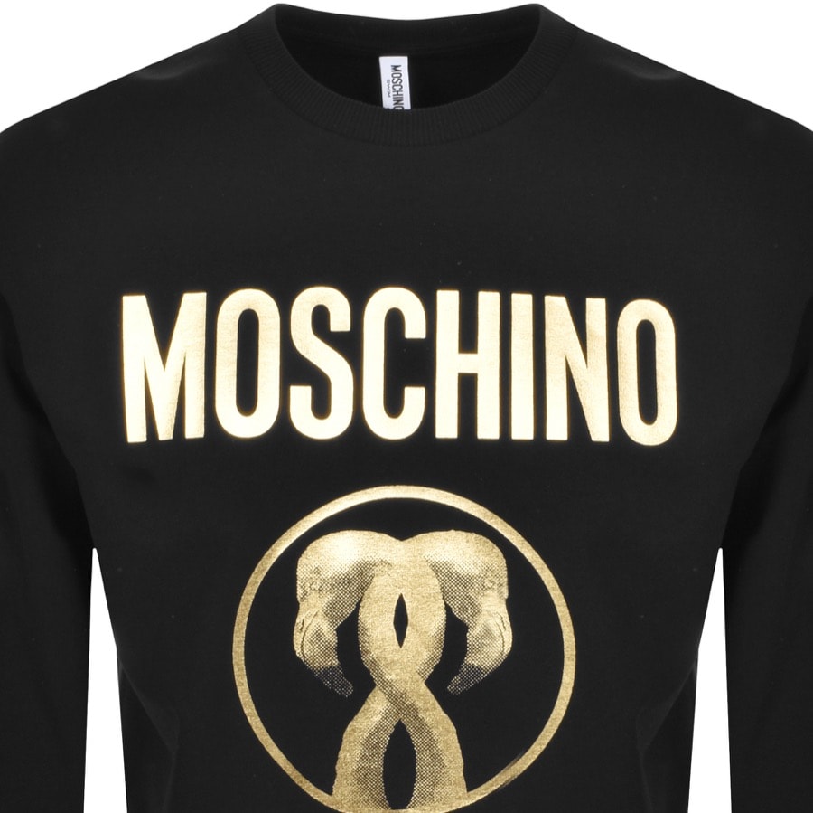 Alternative Image for ProductMoschino Swim Logo Sweatshirt Black2